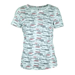 Womens Printed Round Neck T-Shirts Siragu99store