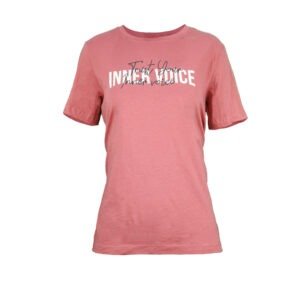First Your Inner Voice Pink Womens T-Shirts Siragu99store