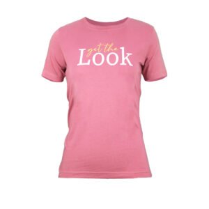 Womens Pink Get The Look T-Shirts Siragu99store
